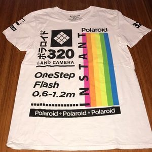 Short Sleeved Polaroid T-Shirt